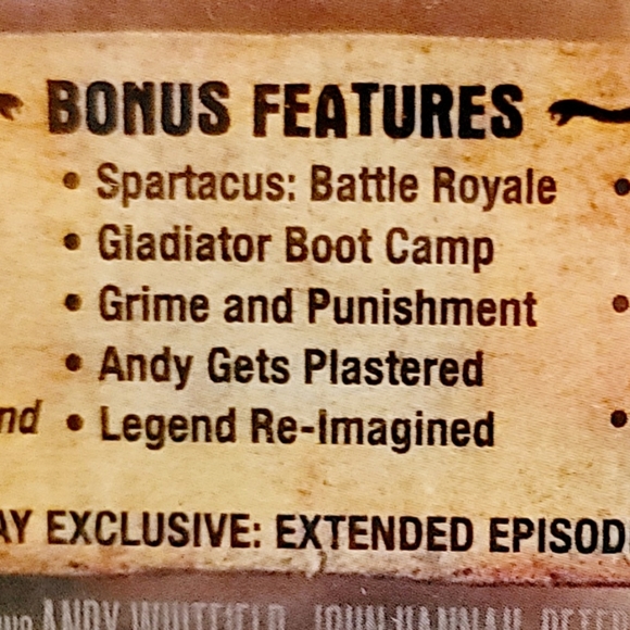 Spartacus: Blood and Sand Blu-Ray (2012) - Picture 3 of 3